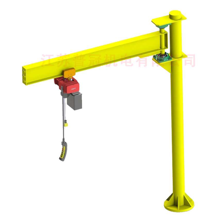 立柱式電動(dòng)懸臂起重機(jī)：美航品牌，讓貨物高效搬運(yùn)